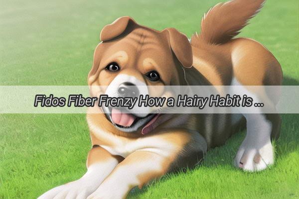 Fidos Fiber Frenzy How a Hairy Habit is Keeping Vets Busy and Pet Parents on Edge